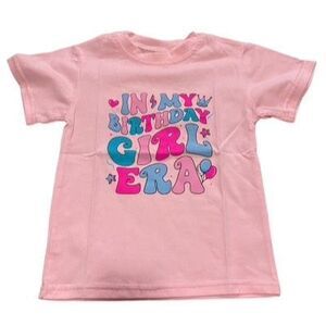 Birthday Girl Era Kids 4-5T Soft Top NEW